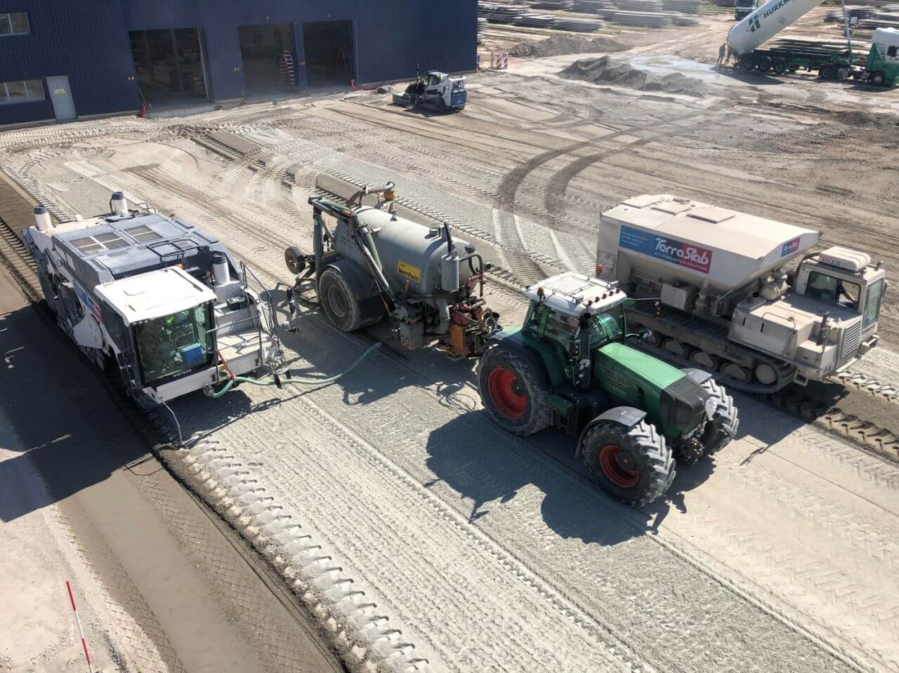 Opslagterrein, Betonson Kampen 3